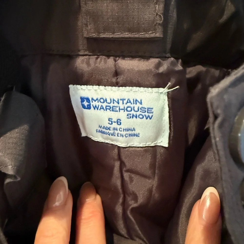 Girls ski snow jacket pants sz 5-6